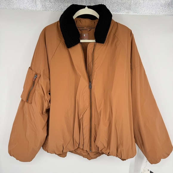 FP Movement Free People NWT Outpost Bomber Jacket Size XL in Bright Cedar
Combo - Picture 2 of 11